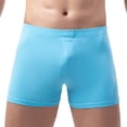 thumbnail image 2 of Mens Underwear Men Casual Fashion Solid Elastic-waisted Breathable Boxers Briefs, 2 of 6