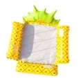 thumbnail image 2 of Inflatable Pool Float with Mesh Bottom Fruit Patterns, 4-Tube Floating Mat Chair Bed for Adults Portable Water Pool Lounger, 2 of 8