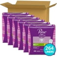thumbnail image 5 of Poise Daily Incontinence Panty Liners, Very Light Absorbency, Long, 264 Count (6 Packs of 44), 5 of 5