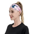 thumbnail image 5 of Uemuo Cartoon Poodle Dog Printed Sports Headbands for Men Women,Moisture Wicking Workout Headband, Sweatband Headbands,Non-slip Workout Gym Yoga Headband, 5 of 9