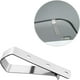thumbnail image 5 of 2 clips de visera de acero inoxidable solo para control remoto de abridor de puerta de garaje Liftmaster Chamberlain Sears Craftsman, 5 of 7