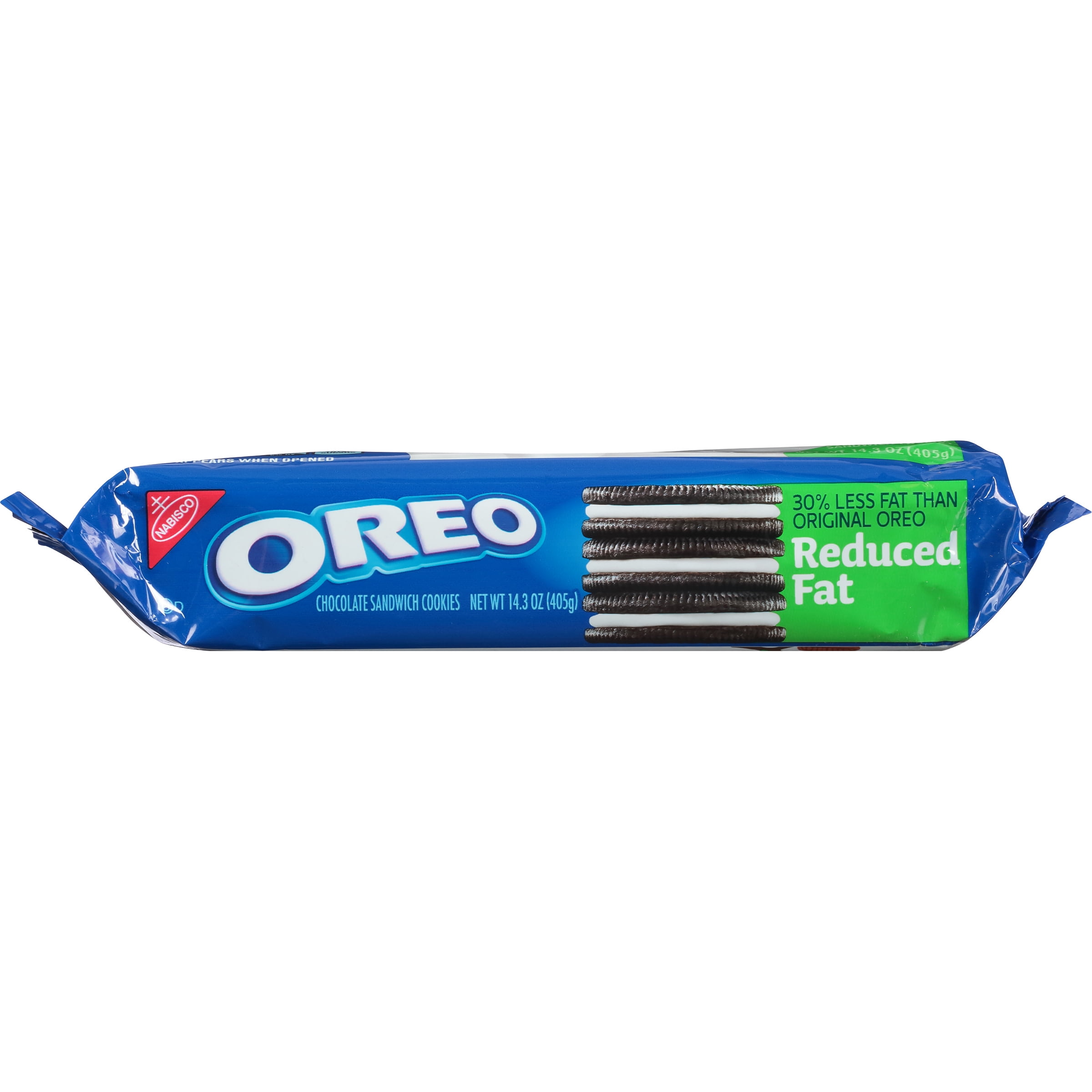 Oreo Reduced Fat Chocolate Sandwich Cookies 1 Resealable 14 3 Oz Pack Walmart Com Walmart Com