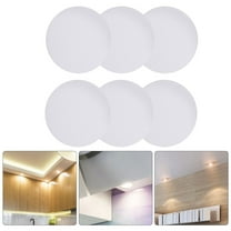 FOMIYES  10 Pcs Ceiling Light Cover Plastic Diffuser Lamp Shade White