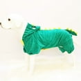 thumbnail image 2 of UOSIA Dog Dinosaur Design Costume Green Pet Clothes for Medium & Large Dog, 2 of 6