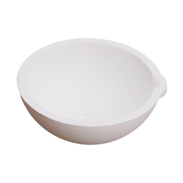 Crisol de fundición Plato Cuenco Olla Equipo de joyería Crisol Antorcha de fundición de cerámica 1000g