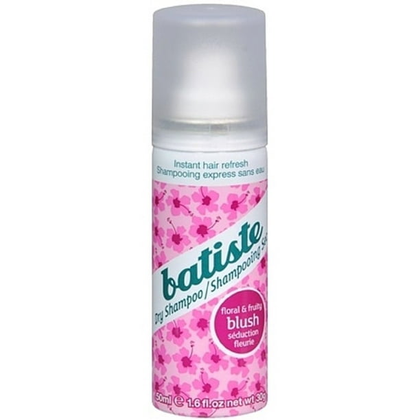 Batiste Dry Mini Shampoo, Blush 1.60 oz (Pack of 6)