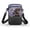 Dog Pattern, variant on HELLHERO Cat and Maple Leaf Pattern Crossbody Small Bags Double Zipper Unisex for Travel Daily Use 4.33"x1.97"x7.09"