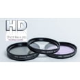 thumbnail image 2 of HI Def UV + Polarizer + Fluorescent 3-PC Filter Set For Nikon D3400 D5600 (55mm Compatible), 2 of 7