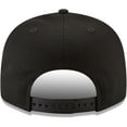 thumbnail image 4 of Men's New Era Black Pittsburgh Pirates Black & White 9FIFTY Snapback Hat, 4 of 5