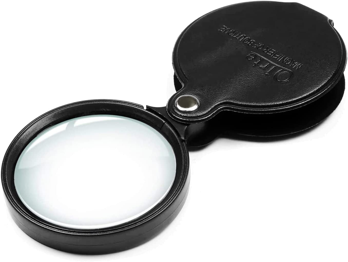 10x Folding Pocket Magnifier 2.56''dia Loupe Lens With Keychain Portable Magnifying  Glass For Reading - Magnifiers - AliExpress