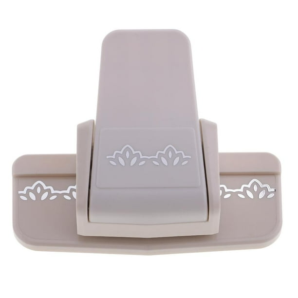 Edge Paper Punch Embossing DIY Paper Printing Card Cutter Scrapbook Puncher Large Embossing