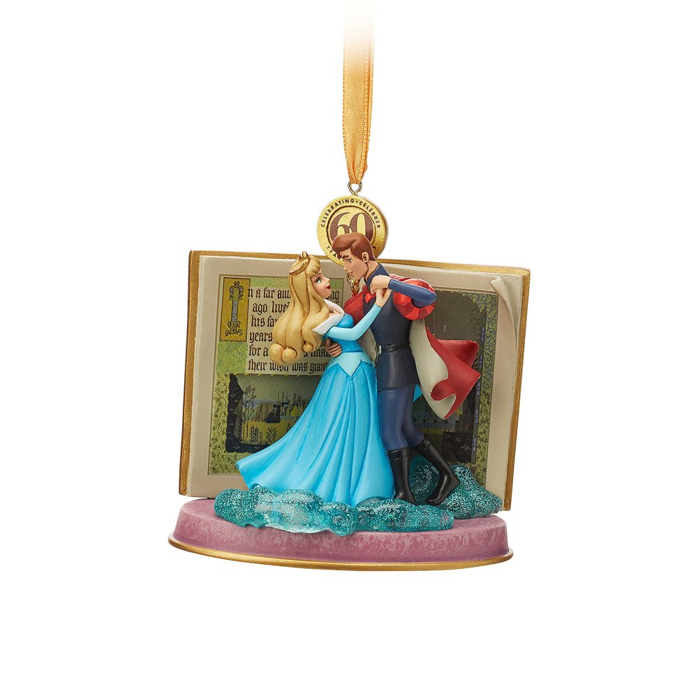 Disney 2019 Sleeping Beauty Legacy Sketchbook Christmas Ornament Blue