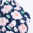 thumbnail image 3 of Gibobby Bañador de una pieza Traje de baño sexy de verano para mujer con un solo halter y estampado floral(Azul,G), 3 of 5