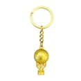 thumbnail image 1 of Llavero con trofeo de fútbol | Recuerdo coleccionable de campeones totalmente metálico, regalo para aficionados al fútbol | Llavero colgante para hombres, mujeres y niños, 1 of 5