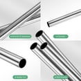 thumbnail image 2 of Tubo de acero inoxidable 316 de 200 mm en paquete de 3, 3 mm de diámetro exterior y 0.2 mm de grosor de pared, tubería de acero inoxidable sin costura [0.12x0.01x7.9IN], 2 of 7