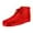 Red, variant on HAMARA JOE Mens Waterproof Suede Leather High Top Casual shoes Moc Toe Chukka Boots