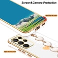 thumbnail image 7 of Compatible with Samsung Galaxy S23 Ultra Case Silicone, Cute Love-Heart Galaxy S23 Ultra Case with Love Heart Chain, Ultra Slim Soft Galaxy S23 Ultra Phone Case Shockproof Cases for Women (White), 7 of 7