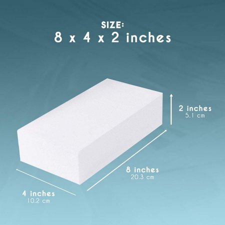 arts crafts modeling blocks inches sculpture diy foam polystyrene rectangle styrofoam brick block craft pack