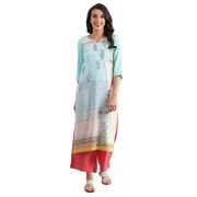 Solid Palazzos - Poinciana-Medium