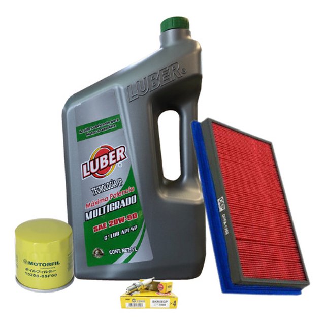 Kit De Afinacion Almera 02-05 1.8 Bujia Platino Luber Api Sp