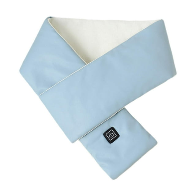 Bufanda eléctrica calentada por USB Strade Fareast Limited 81 cm x 11 cm azul