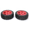 thumbnail image 3 of 2pcs 118mm Rubber Universal Tire Hub Upgrade Accessory Fit for 1/8 RC Car, 3 of 9