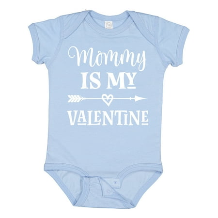 

Inktastic Mommy is My Valentine Boys Boys Baby Bodysuit