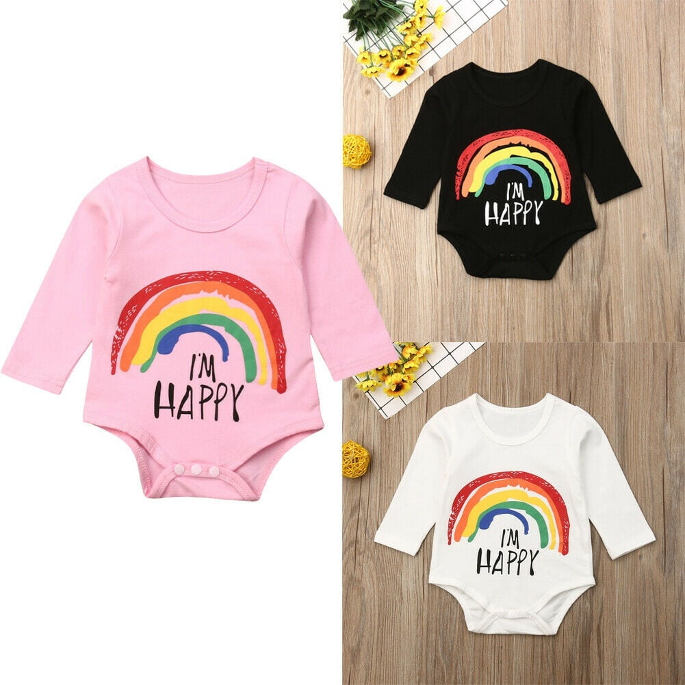 rainbow unisex baby clothes