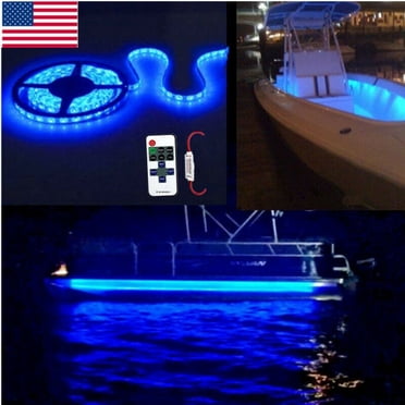 Sell Blue 12V Boat Marine Navigation Light LED Lighting Strip SMD 3528 300 LEDs 16ft In Shenzhen - Foto 7