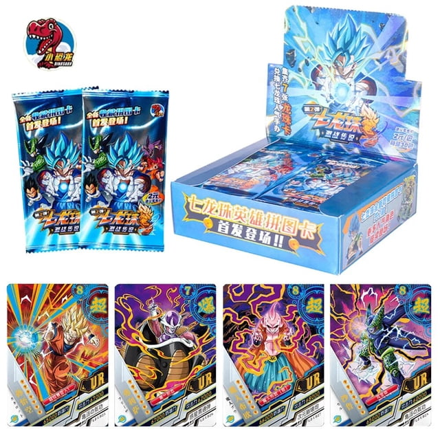 Tarjeta Dragon Ball Son Goku Diamond Flash, tarjeta Flash SP bronceadora rara, tarjeta dorada SSR, tarjetas de edición coleccionable de lujo, regalos para niños
