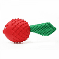 thumbnail image 3 of Squeaky Dog Toys - Soft, Natural Rubber - Puppy - Small Dogs - Medium Dogs & Blind Dogs - Indoor Play(red), 3 of 4