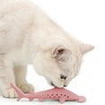 thumbnail image 5 of Byujiro Silicone Shark Cat Teething Toy with Catnip Interactive Dental Chew Toy Textured Design for Kittens & Cats to Clean Teeth, Relieve Stress & Boredom, 5 of 7