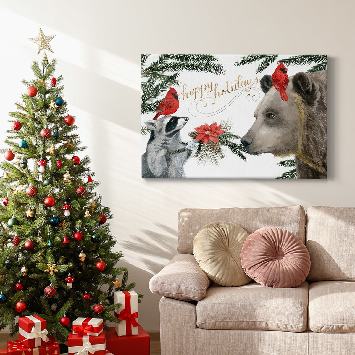 Timberland Christmas Collection A- Gallery Wrapped Canvas