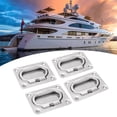 thumbnail image 4 of Flush Ring Pull, 316 Stainless Steel Rustproof High Hardness 4Pcs Hatch Pull Lift  For Ship, 4 of 8