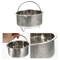 Squalise Multi-use Vegetable Steamer Stainless Steel Steaming Basket For Vegetable Dumpling