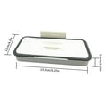 thumbnail image 2 of Over Door Cabinet Garbage Holder Alloy Hanging Trash Rack Kitchen Cupboard Waste Container, 2 of 5