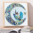 thumbnail image 4 of DIY 5D Clock with Watch Movement Kit Special-shaped Diamond Embroidery Home Decor, 4 of 7