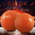 thumbnail image 3 of Yes4All Slam Ball, PVC Sand Filled Medicine Ball, 10-40lbs Weight Ball - Tread Orange 25LBS, 3 of 9