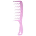 thumbnail image 1 of Miangastore Hairdressing Tool Women Simple Hairdressing Comb For Styling And Detangling Curly Hair Wide Tooth Comb For Salon Use Detangling Brush, 1 of 8