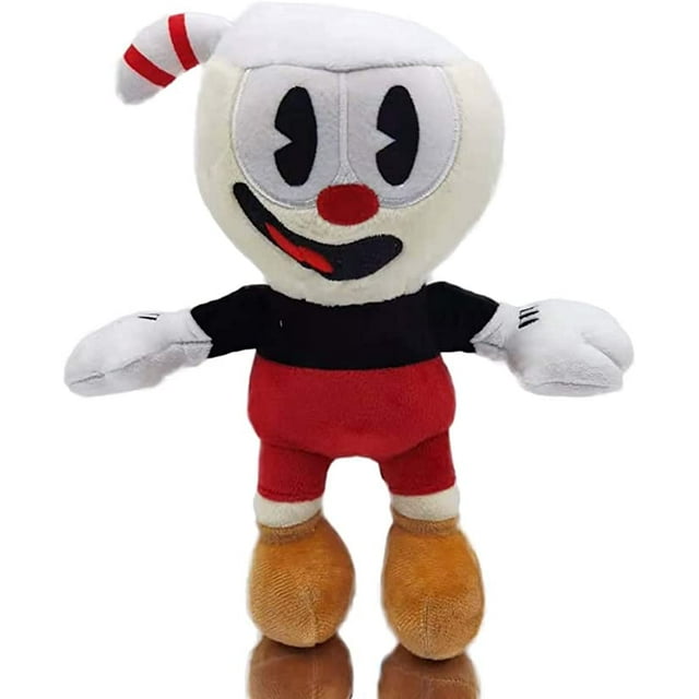 Cuphead Plush Mugman Game Doll Toys, Adventure Mecup and Brocup Soft ...