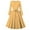 Yellow, variant on Women Elegant Vintage Tea Dress Pom Pom Long Sleeves Cocktail Party Swing Dress for Church Work Wedding Guest