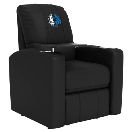 DreamSeat Stealth Power Plus Recliner with Dallas Mavericks in Black