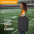 thumbnail image 5 of Portable Extra Thick Stadium Seat Cushion 21x15 Inch Waterproof Bleacher Cushion with Anti-Slip Bottom Pocket, 5 of 7