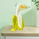 thumbnail image 5 of Estatua de pato de plátano Shamjiam Adornos de arte amarillo pequeño, 5 of 5
