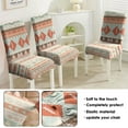 thumbnail image 5 of Retro Bohemian Dining Chair Covers for Kitchen Set of 4, Washable Stretch Slipcovers Featuring Vintage Tribal Patterns, Removable Polyester Seat Protectors for Farmhouse Chic Decor, 5 of 7