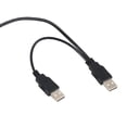 thumbnail image 5 of 2X Dual USB 2.0 Male to Standard B Male Y Cable 80cm for Printer & Scanner & External Hard Disk Drive, 5 of 5