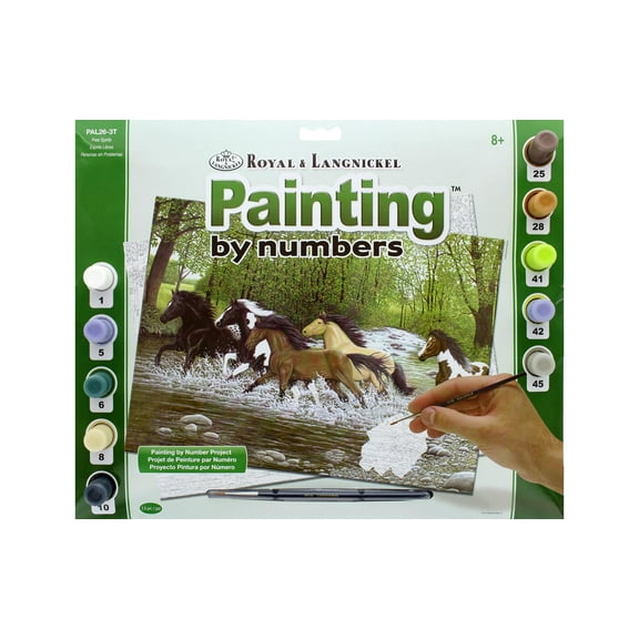 Royal Paint By Number Adult Lg Free Spirits