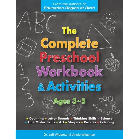 The Complete Preschool Workbook & Activities: Ages 3 - 5, (Paperback)