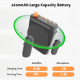 thumbnail image 5 of Wireless Lavalier Microphone Portable Voice Amplifier with 2 Mic, Rechargeable Speaker for Classroom, Meetings, Speeches, 5 of 10