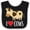 Black and White, variant on Inktastic I Love Cows Dairy Farmer Boys or Girls Baby Bib